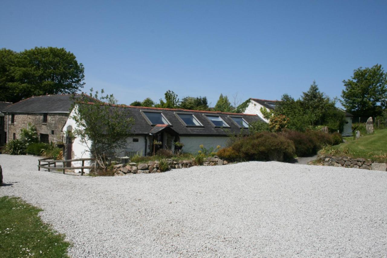 Cosy Barn On Rural Smallholding With Alpacas, Goats & Pigs Stithians Экстерьер фото